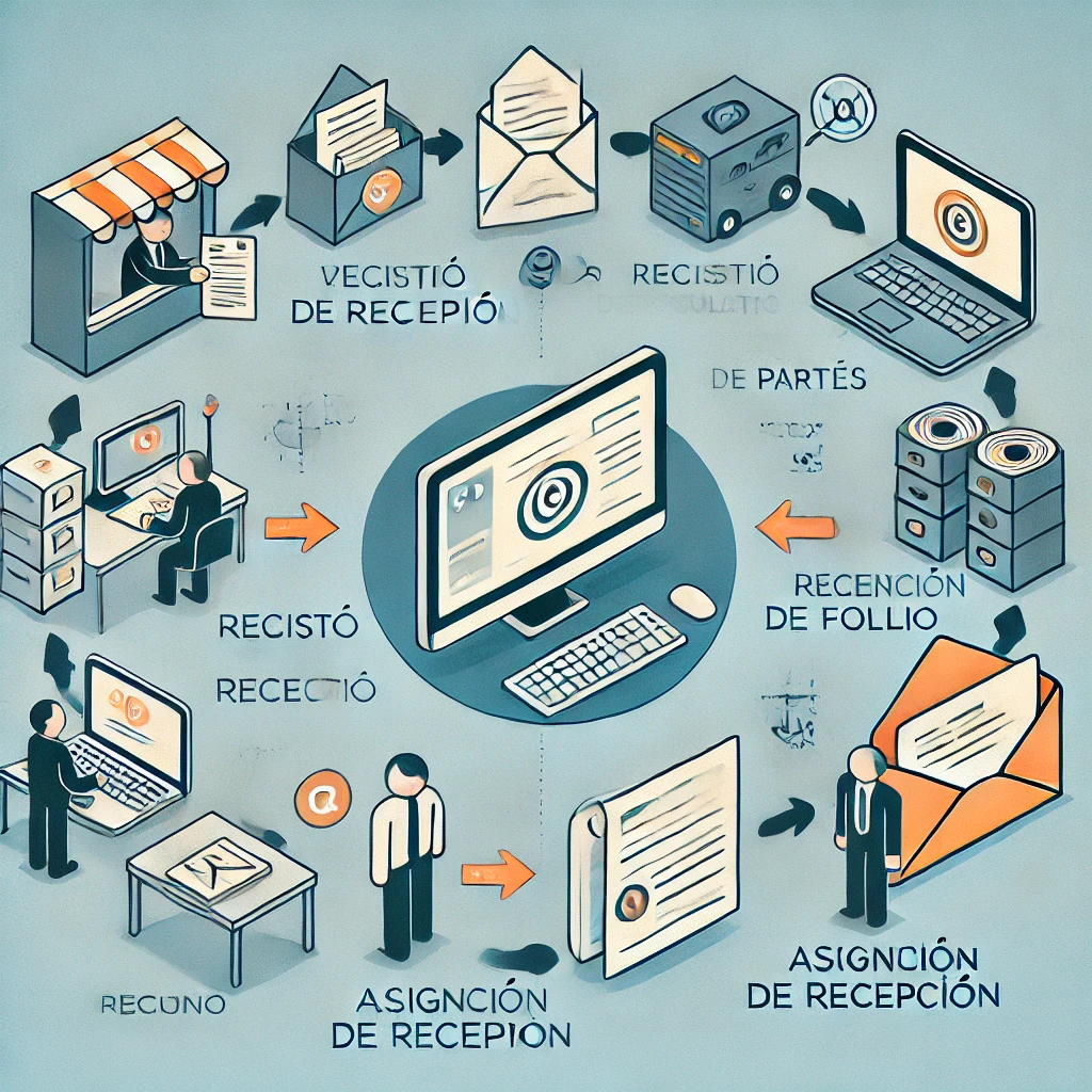 Cuadro gráfico que representa el proceso